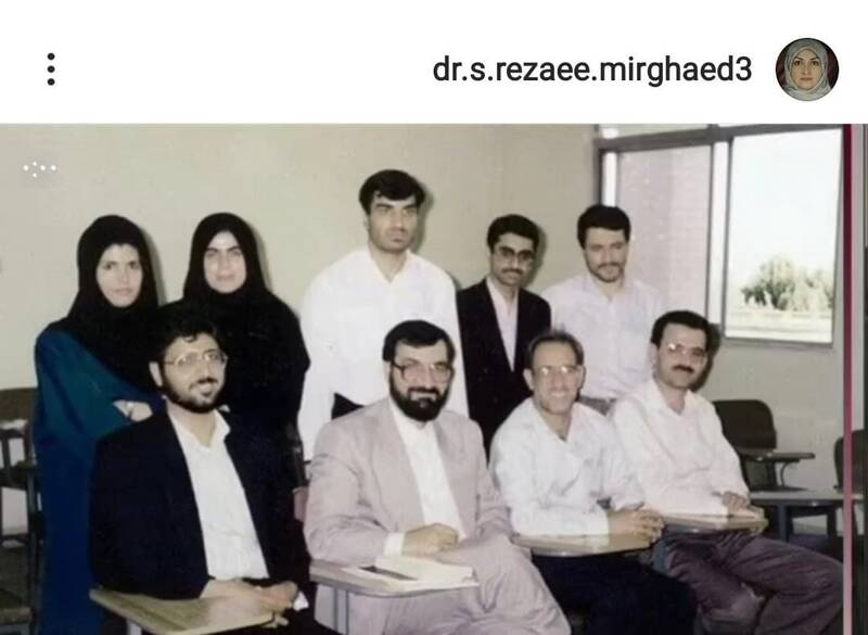محسن رضایی در کلاس دانشگاه+ عکس محسن رضایی در کلاس دانشگاه+ عکس
