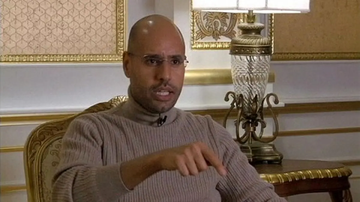 پسر قذافی قصد ریاست جمهوری کرد پسر قذافی قصد ریاست جمهوری کرد