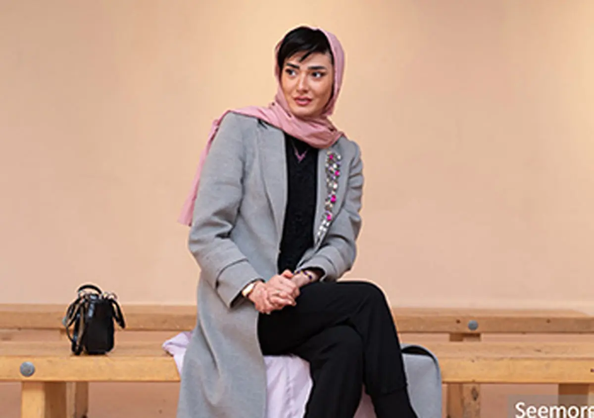 استایل قاجاری مینا وحید + عکس