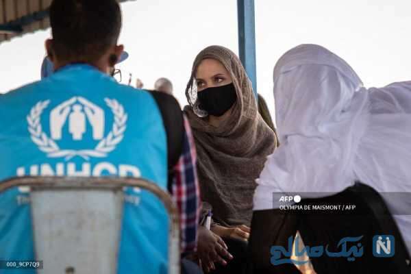 حجاب خاص بازیگر انجلینا جولی