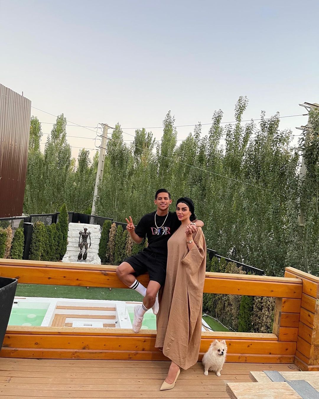 درخواست جدید مهدی قائدی از همسرش ستاره معصومی + عکس مهدی قائدی