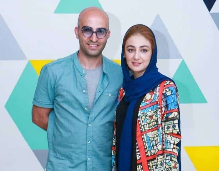 ویدا جوان و همسرش