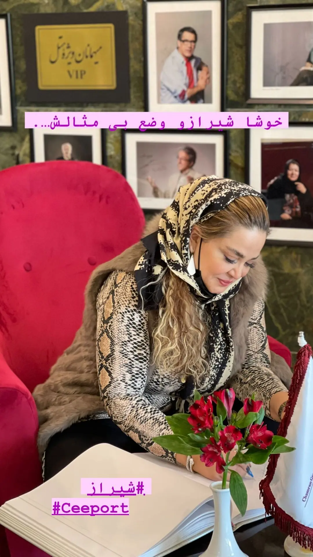 بهاره رهنما به سفر رفت بهاره رهنما