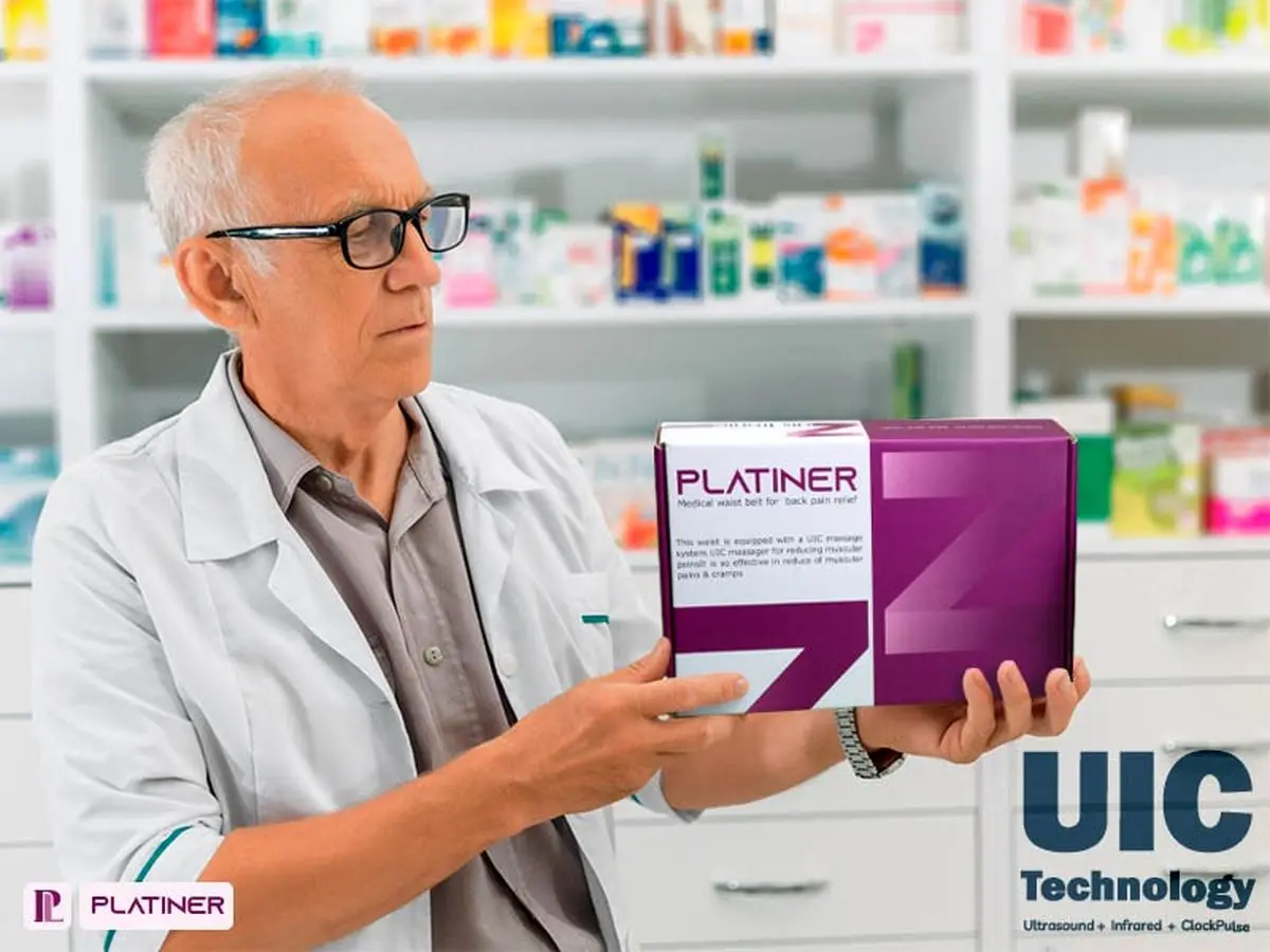 پلاتینر، کمربندی که درد دیسک کمر را با تکنولوژی UIC درمان می‌کند