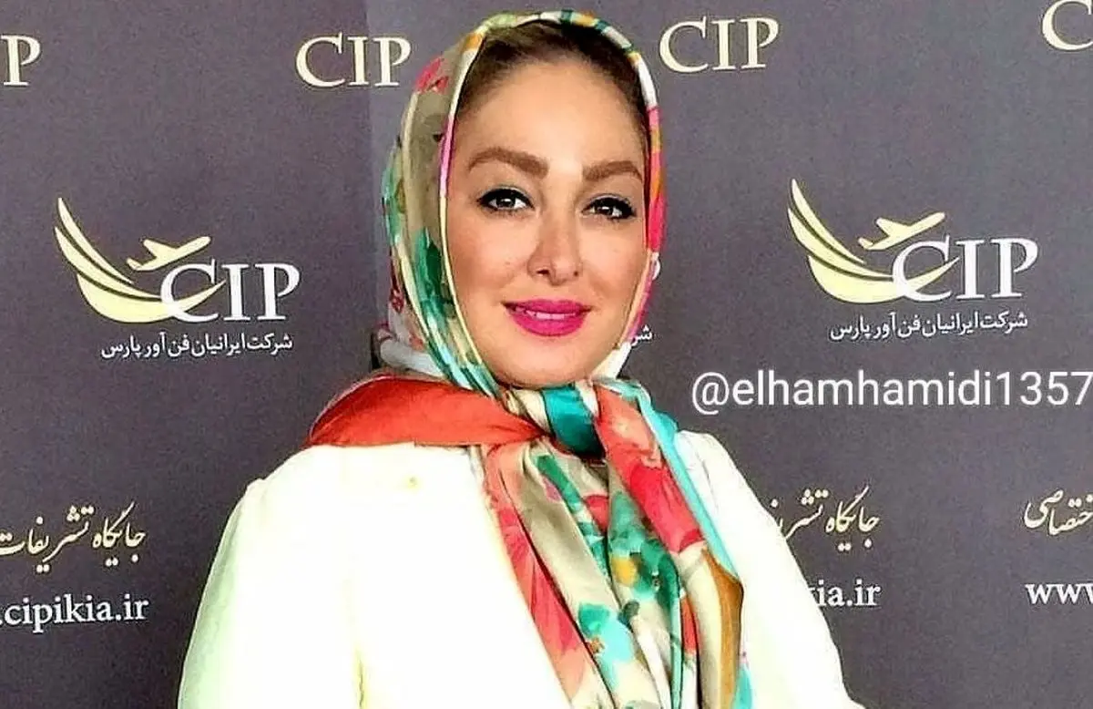 چهره جدید الهام حمیدی