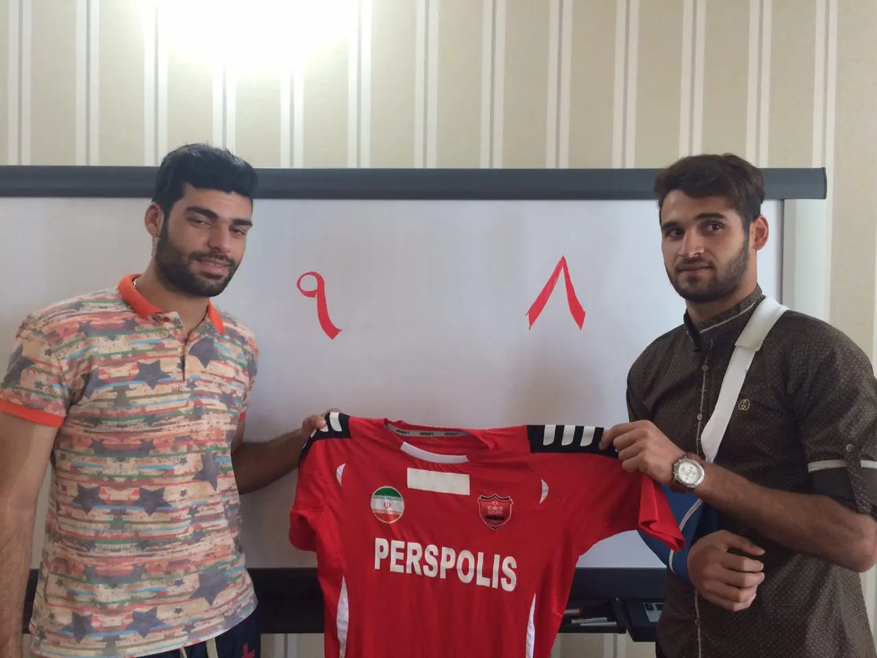 مهدی طارمی و همسرش مهدی طارمی