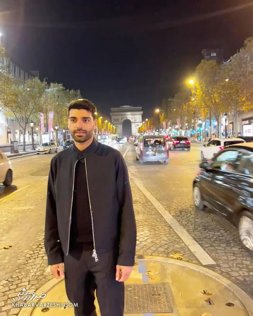 مهدی طارمی و همسرش مهدی طارمی