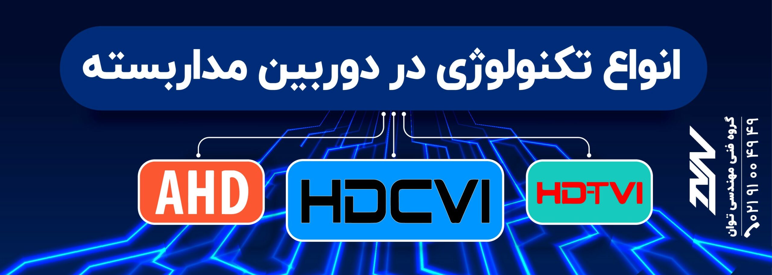 انواع تکنولوژی در دوربین مداربسته