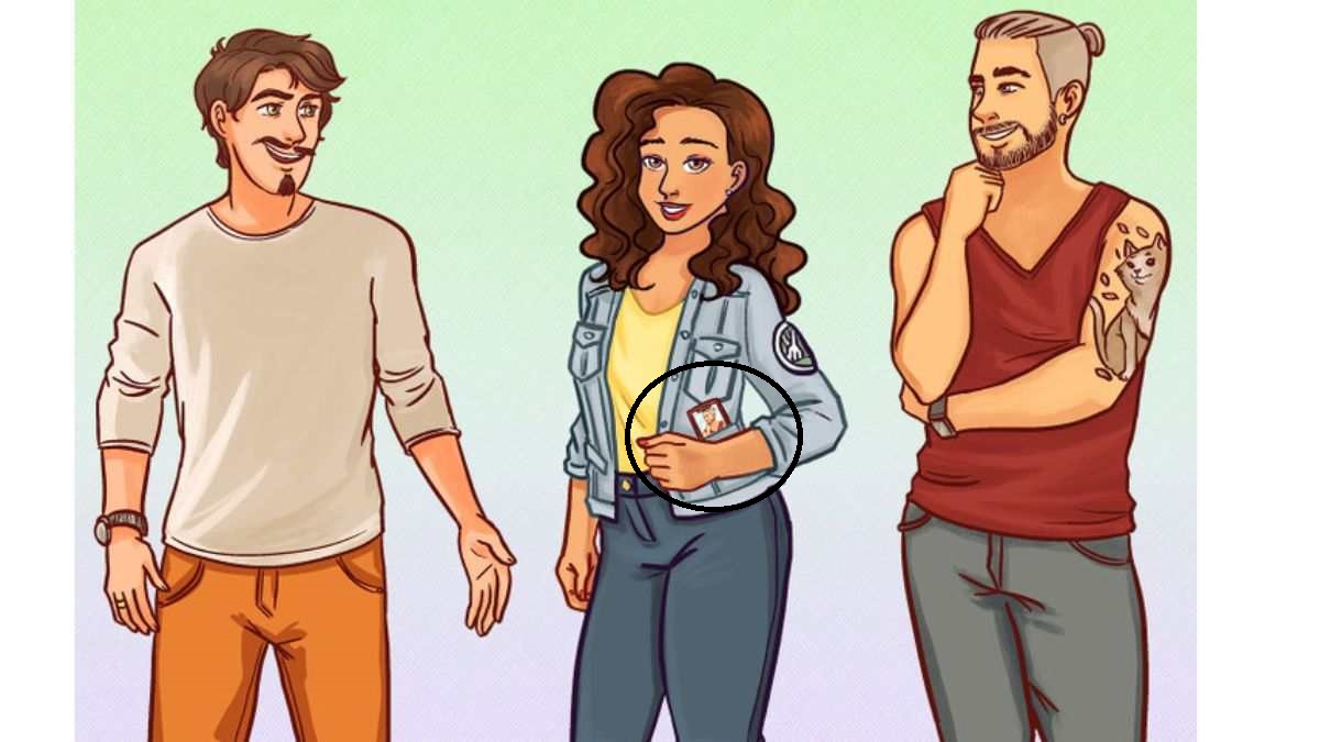 تست هوش | همسر واقعی این زن را در 15 ثانیه پیدا کنید 144910_577