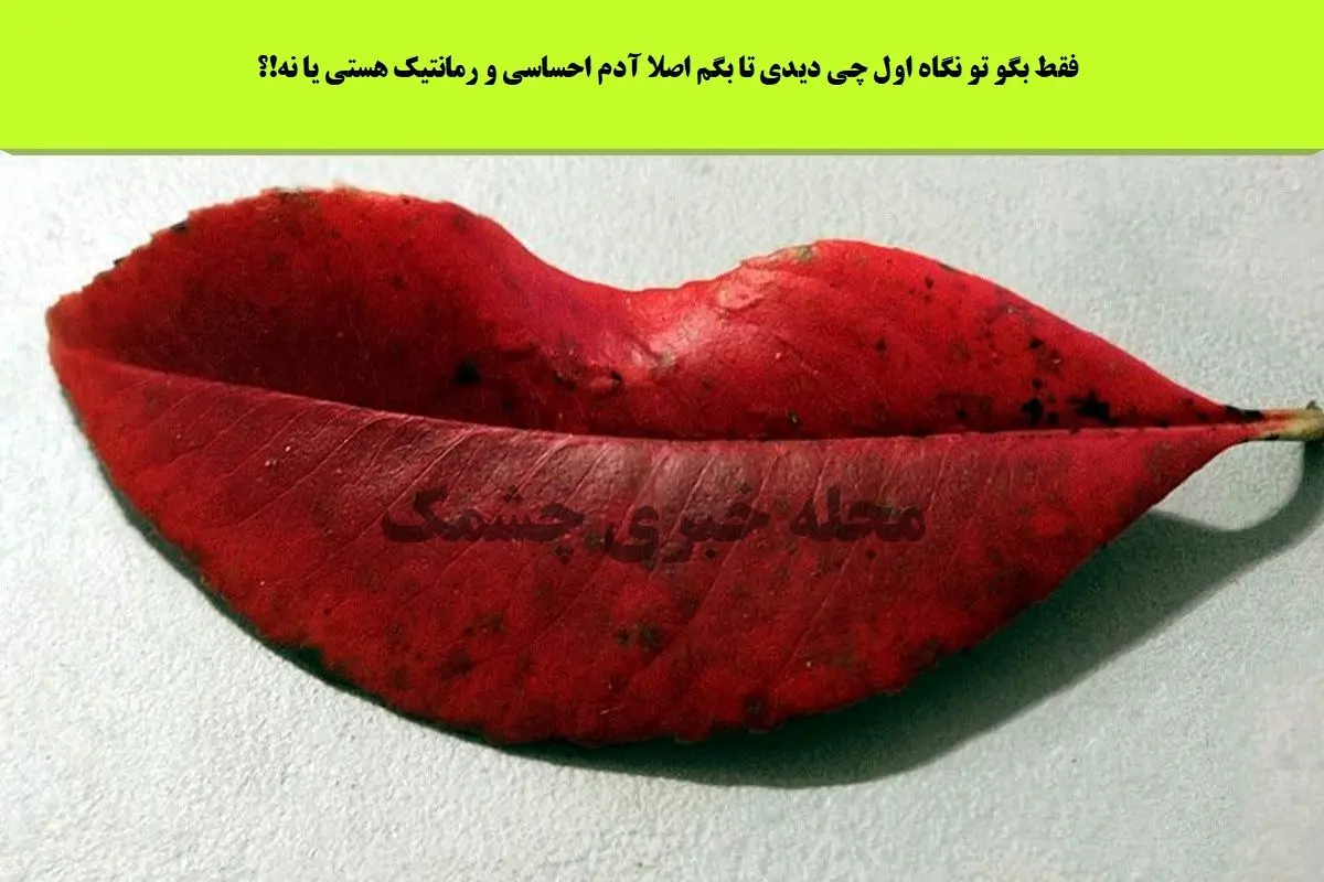 بگو اول چی دیدی تا بگم رمانتیک هستی یا نه | تست شخصیت شناسی بگو اول چی دیدی تا بگم رمانتیک هستی یا نه | تست شخصیت شناسی