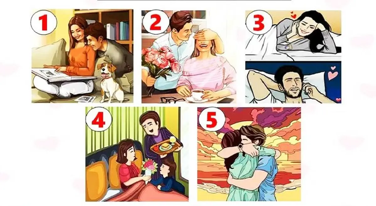 با انتخاب یک زوج تمام ویژگی های عاشقیتو لو میدم | تست شخصیت شناسی با انتخاب یک زوج تمام ویژگی های عاشقیتو لو میدم | تست شخصیت شناسی