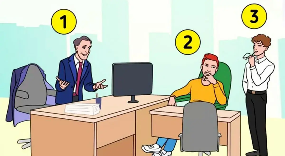 باهوش ها زودی بیان بگن کدوم یکی از این آقایون رئیسه | تست هوش باهوش ها زودی بیان بگن کدوم یکی از این آقایون رئیسه | تست هوش