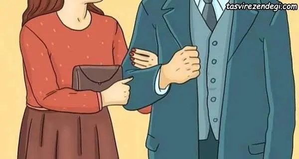 ببین عشقت چه جوری دستتو میگره تا بگم چه حسی بهت داره | تست شخصیت شناسی گرفتن بازوی همسر نشانه چیست