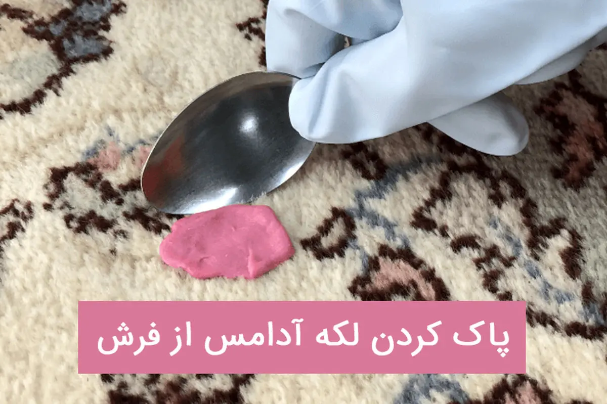 ترفند پاک کردن آدامس از فرش سریع و فوری | چطوری آدامس چسبیده به فرش و از بین ببریم؟ ترفند پاک کردن آدامس از فرش سریع و فوری | چطوری آدامس چسبیده به فرش و از بین ببریم؟