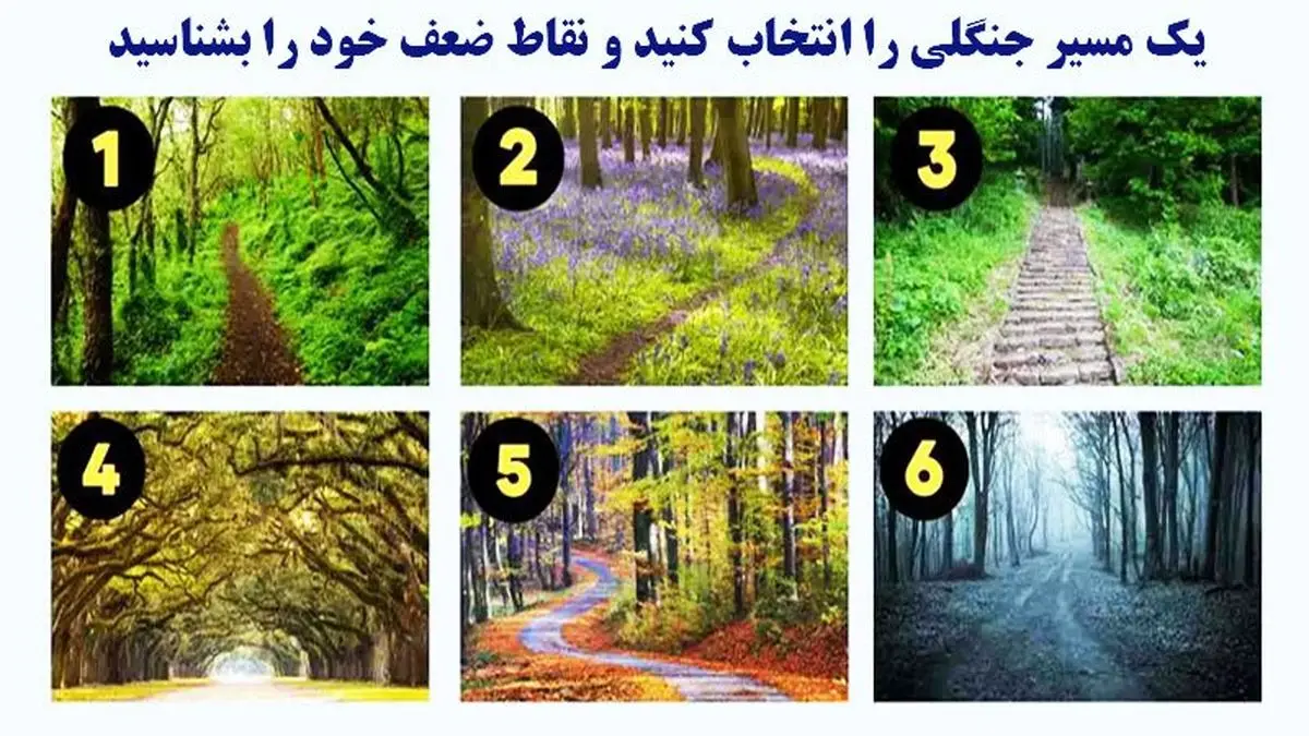 بگو کدوم راه و انتخاب میکنی تا چیزایی ازت بگم که خودتم نمیدونستی | تست شخصیت شناسی بگو کدوم راه و انتخاب میکنی تا چیزایی ازت بگم که خودتم نمیدونستی | تست شخصیت شناسی