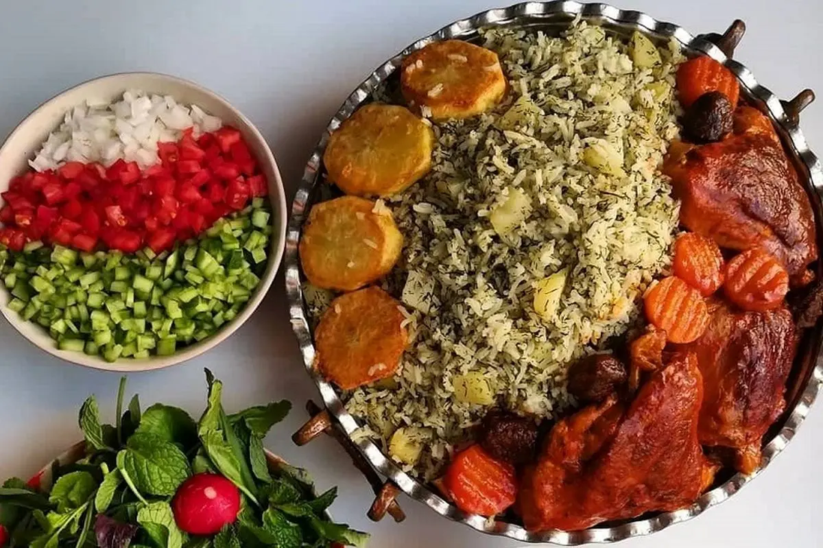 نکات آشپزی برای تهیه سیب پلو | پاشو با هم سیب پلو درست کنیم