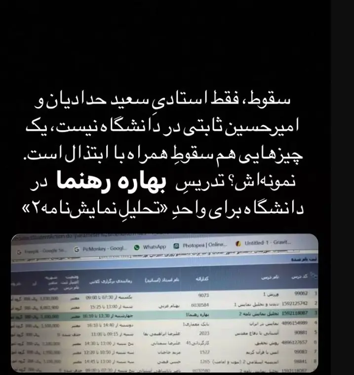 جوک سال: بهاره رهنما استاد دانشگاه شد!! | بهاره رهنما چه تغییر استایلی هم داده!! + عکس بهاره رهنما