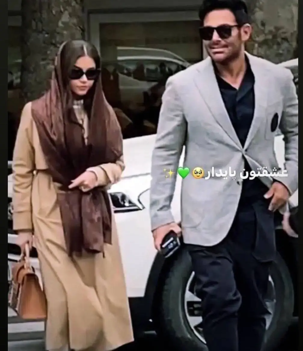 ماشین چند ده میلیاردی محمدرضا گلزار و همسرش | همه عاشق ماشین جدید محمدرضا گلزار شدند! محمدرضا گلزار