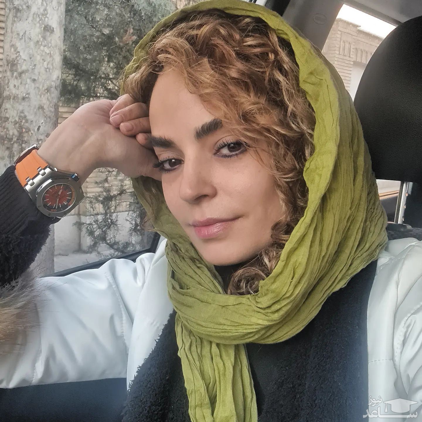 تیپ تمام سبز سپیده خداوردی برای جشنواره هنرمندان | این استایل از سپیده خداوردی خدا سوژه ست! سپیده خداوردی