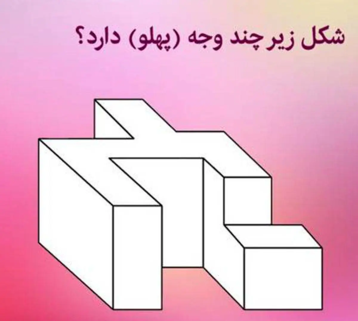 این تست هوش میگه حدس بزن چند تا وجه داره؟ | اگه تونستی حدس بزنی جایزه داره! این تست هوش میگه حدس بزن چند تا وجه داره؟ | اگه تونستی حدس بزنی جایزه داره!