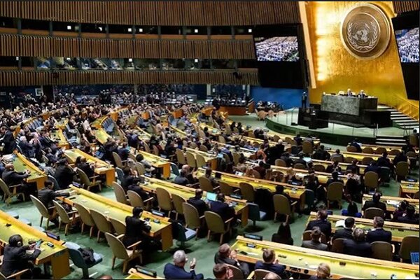 مجمع عمومی سازمان ملل بر حق تعیین سرنوشت مردم فلسطین تأکید کرد مجمع عمومی سازمان ملل بر حق تعیین سرنوشت مردم فلسطین تأکید کرد