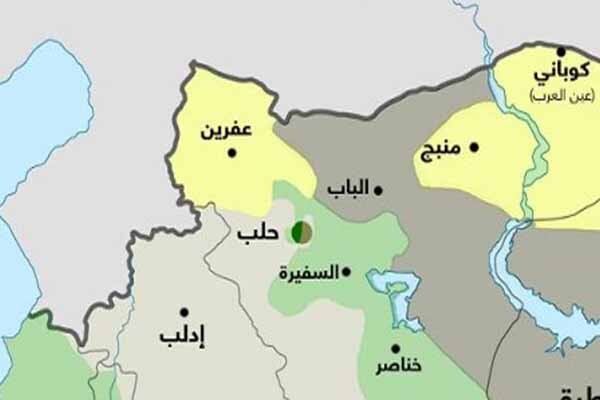 حرکت ارتش جولانی به سمت کوبانی حرکت ارتش جولانی به سمت کوبانی