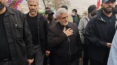 حضور سردار قاآنی در راهپیمایی ۲۲ بهمن