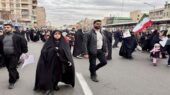 حضور معاون رئیس‌جمهور در امور زنان و خانواده در مراسم راهپیمایی ۲۲بهمن
