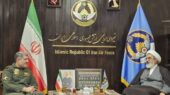 دیدار رئیس سازمان قضایی نیروهای مسلح با فرمانده نیروی هوایی ارتش دیدار رئیس سازمان قضایی نیروهای مسلح با فرمانده نیروی هوایی ارتش