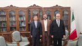 دیدار و گفتگوی غریب آبادی با سفرای روسیه و چین