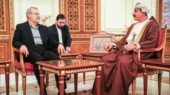 لاریجانی با وزیر دفتر سلطنتی عمان دیدار و گفتگو کرد