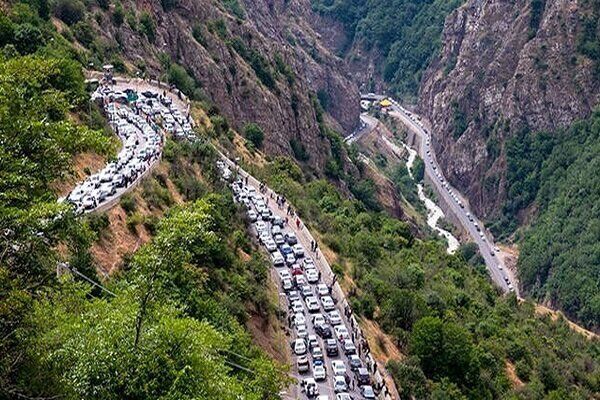 وضعیت جاده‌ها / انسداد مقطعی کرج–چالوس تا ۱۸ اسفند