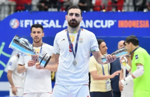 گل ملی پوش فوتسال ایران نامزد برترین گل AFC