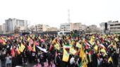 حضور حماسی و پرشور تهرانیها در تاریخیترین روز قدس انقلاب حضور حماسی و پرشور تهرانیها در تاریخیترین روز قدس انقلاب