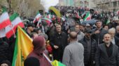 حضور رئیس سازمان انرژی اتمی در راهپیمایی روز جهانی قدس