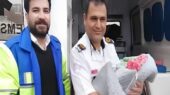 فرزندی که در آغوش اورژانس به دنیا آمد