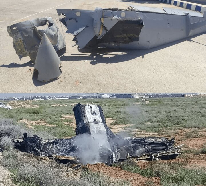انهدام دو فروند پهپاد «MQ9» توسط ارتش در شیراز انهدام دو فروند پهپاد «MQ9» توسط ارتش در شیراز