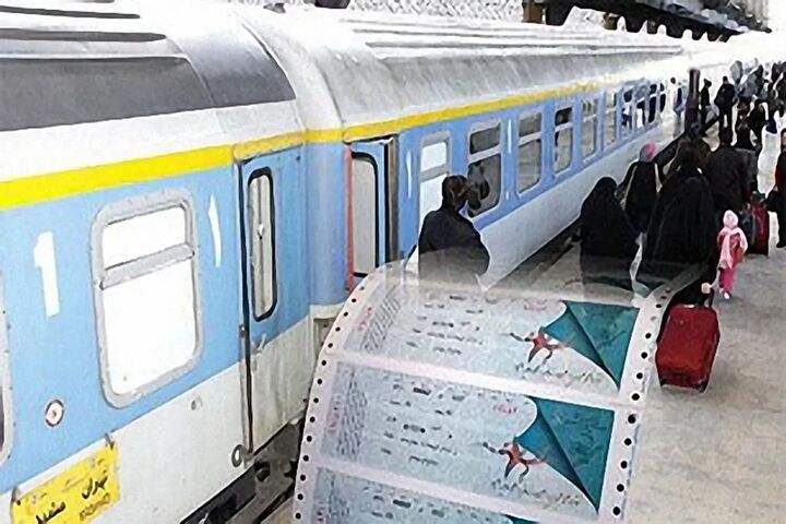ایستگاه راهآهن ورامین مبداء حرکت قطار تهران - مشهد شد ایستگاه راهآهن ورامین مبداء حرکت قطار تهران - مشهد شد