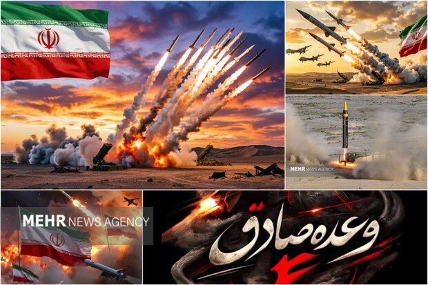 حملات بی امان ایران به اراضی اشغالی بی توجه به بلوف‌های ترامپ