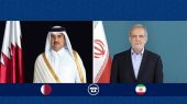 رایزنی تهران و دوحه درباره تحولات منطقه / تقدیر رئیس‌جمهور از نقش قطر در روند دیپلماسی