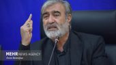 عزیزی: رئیس جمهور آمریکا راهی جز لفاظی ندارد