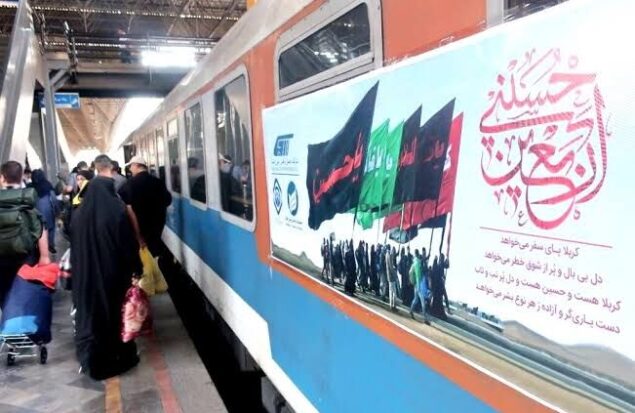 افزایش ۵ درصدی ظرفیت قطارهای اربعین افزایش ۵ درصدی ظرفیت قطارهای اربعین
