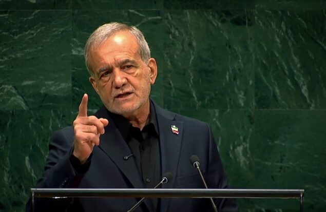 اژهای: پزشکیان با صلابت از حقوق مردم ایران دفاع و جانیان را رسوا کرد اژهای: پزشکیان با صلابت از حقوق مردم ایران دفاع و جانیان را رسوا کرد